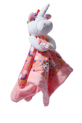 Unicorn Printed Two-Sided Hooded Towel